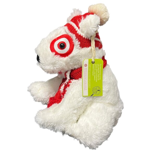 TARGET BULLSEYE 12" PLUSH 2011 St Jude Limited Edition Christmas Holiday Dog NEW - Picture 1 of 10